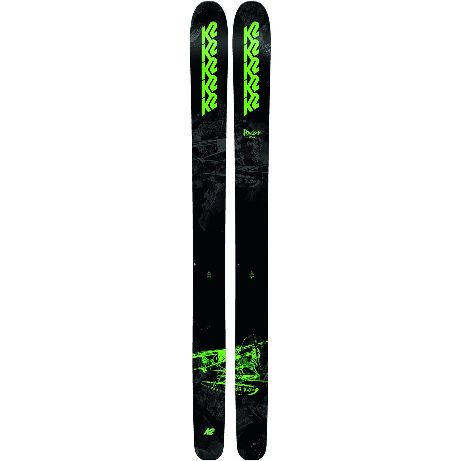Skis Seul (Sans Fixation) K2 PON200N 1 Skis Seul (Sans Fixation) K2 PON200N