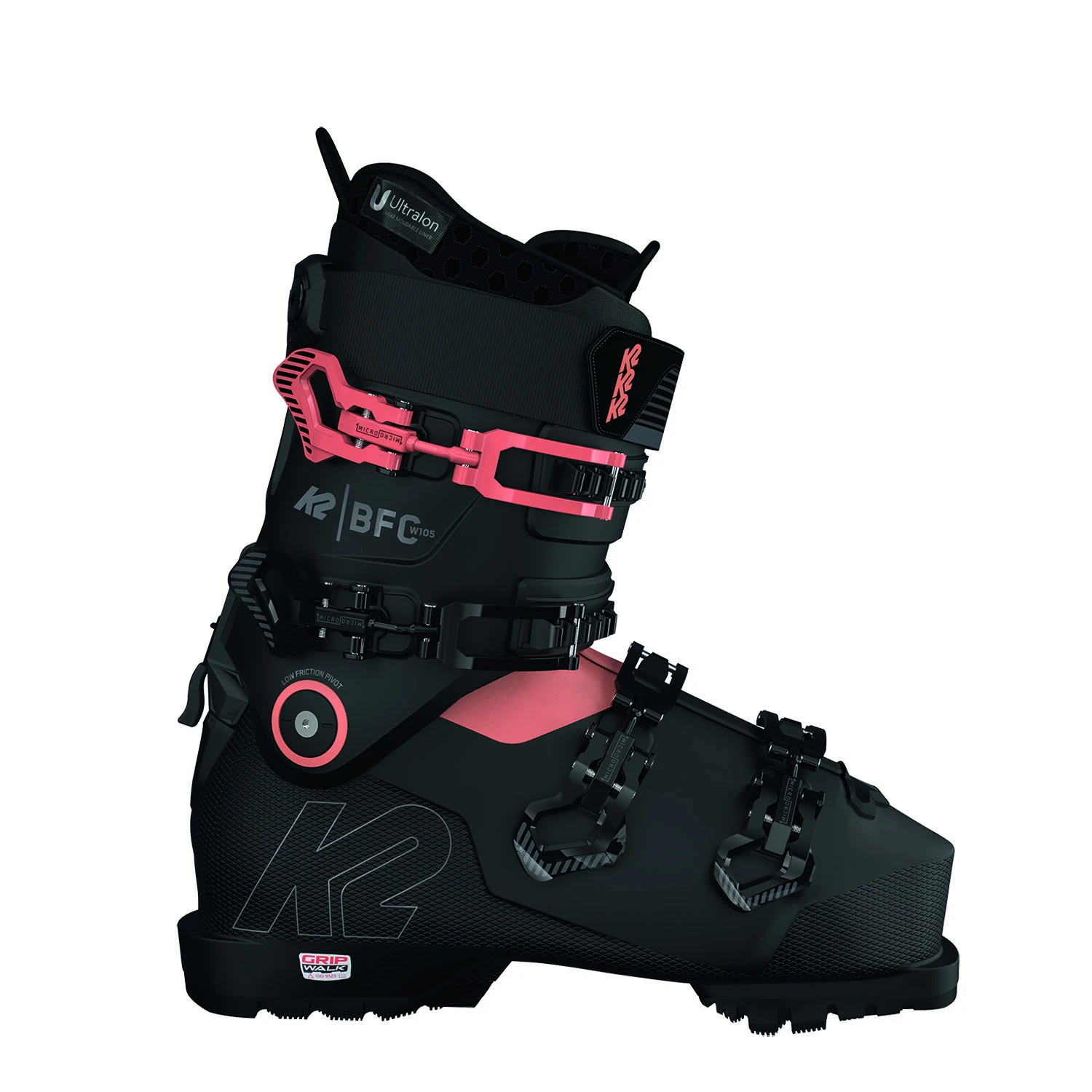 Chaussures De Ski K2 Bfc W 105 Gripwalk Noir Femme 1 Chaussures De Ski K2 Bfc W 105 Gripwalk Noir Femme