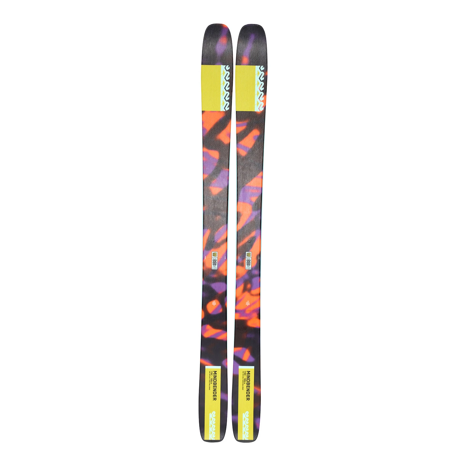 Ski Seul (Sans Fixations) K2 Mindbender 116c Violet Homme 1 Ski Seul (Sans Fixations) K2 Mindbender 116c Violet Homme