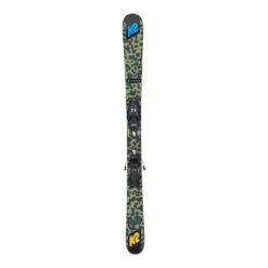 Pack Ski K2 Poacher Jr Vert + Fixations Fdt 4.5 Garçon