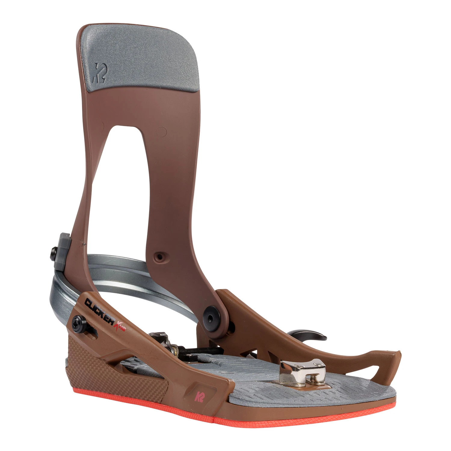 Fixation De Snowboard K2 Mens Clicker X Hb Brown Homme 2 Fixation De Snowboard K2 Mens Clicker X Hb Brown Homme – Image 2