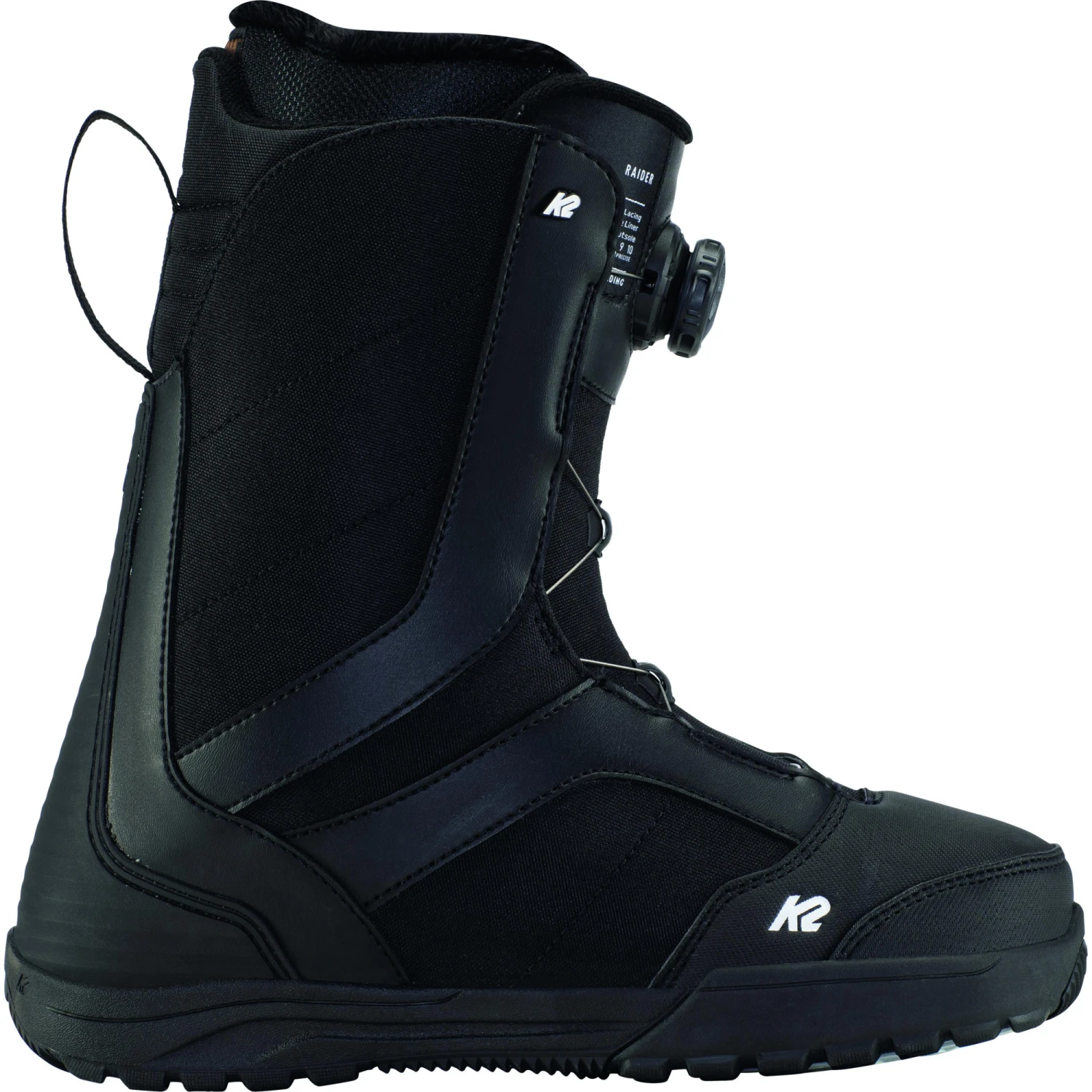 Boots De Snowboard K2 Raider Black Homme 1 Boots De Snowboard K2 Raider Black Homme