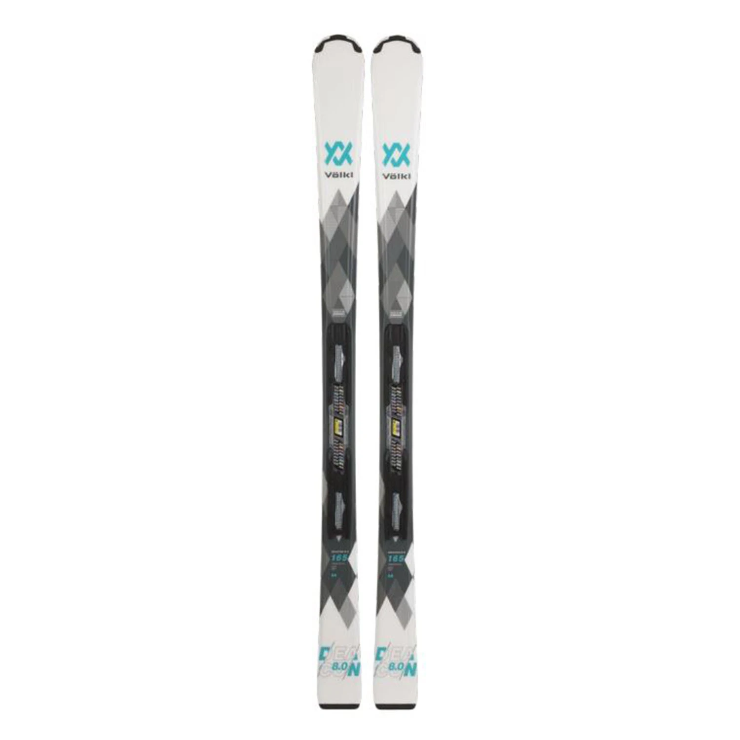 Pack Ski Volkl Deacon 8.0 W + Fixations Fdt Tp 10 80mm Homme 2 Pack Ski Volkl Deacon 8.0 W + Fixations Fdt Tp 10 80mm Homme â Image 2