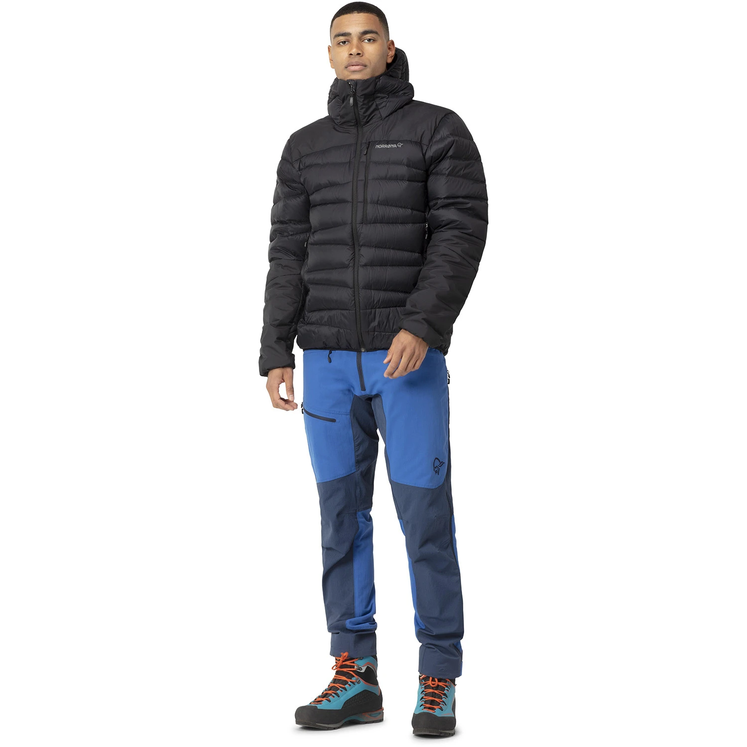 Doudoune Norrona Falketind Down750 Jacket M's Noir Homme 2 Doudoune Norrona Falketind Down750 Jacket M's Noir Homme – Image 2