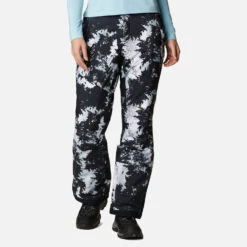 Pantalon De Ski/Snow Columbia Kick Turner White Lookup Print Femme
