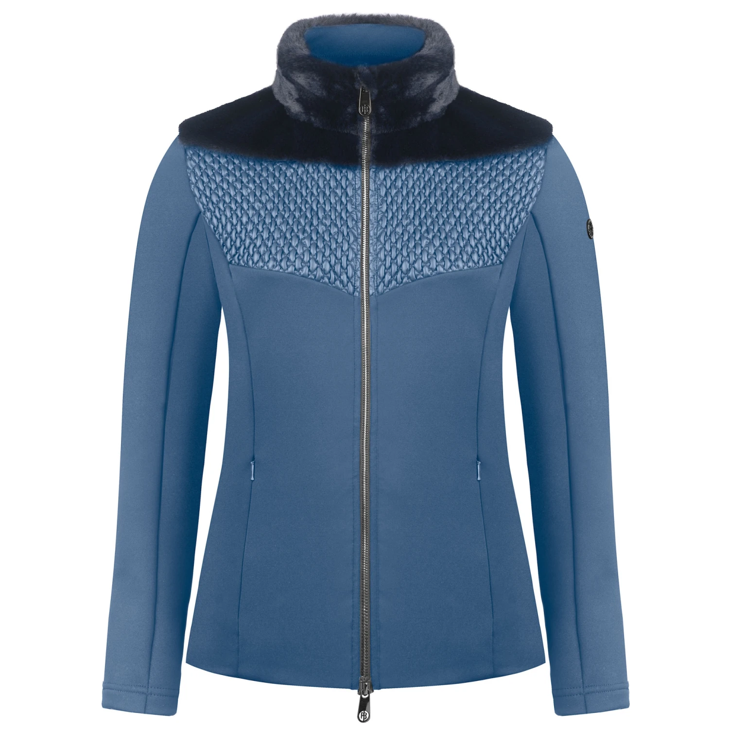 Veste En Polaire Poivre Blanc Hybrid Stretch Fleece Jacket 1600 Multico Blue Femme 1 Veste En Polaire Poivre Blanc Hybrid Stretch Fleece Jacket 1600 Multico Blue Femme