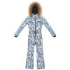 Combinaison De Ski Poivre Blanc Ski Overall 1031 Daisy Blue Fille
