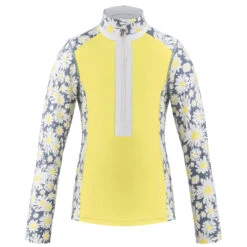 Sous Pull Poivre Blanc 1944 Multico Yellow Fille