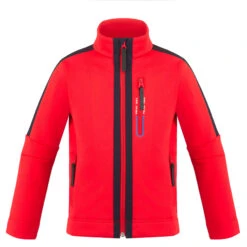 Veste Polaire Poivre Blanc Stretch Fleece Jacket 1712 Scarlet Red 5 Garçon