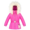 Veste De Ski/Snow Poivre Blanc Ski Jacket 1003 Rubis Pink Fille
