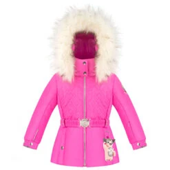 Veste De Ski/Snow Poivre Blanc Ski Jacket 1003 Rubis Pink Fille