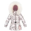 Veste De Ski Poivre Blanc 1003 Daisy Pink Fille