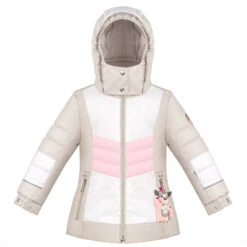 Veste De Ski/Snow Poivre Blanc Ski Jacket 1004 Multico Grey Fille