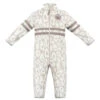 Combinaison Polaire Poivre Blanc Fleece Overall 1530 Panther Grey Mixte