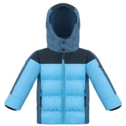 Veste De Ski Poivre Blanc Synthetic Down Jacket 1215 Multico Artic Blue Garçon