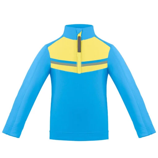 Sous Pull Poivre Blanc 1951 Polar Blue Aurora Garçon -Volcom Soldes 279667 POLAR BLUE AURORA YELLOW 6