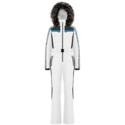 Combinaison De Ski Stretch Poivre Blanc 0830 Fancy White Femme