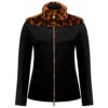 Veste Polaire Poivre Blanc 1600 Fancy Black Femme