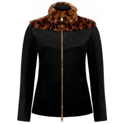 Veste Polaire Poivre Blanc 1600 Fancy Black Femme