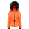 Veste Satinée Poivre Blanc 1003 Embo Puffin Orange Femme