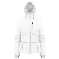 Veste A Capuche Poivre Blanc 0802 Fancy White Femme