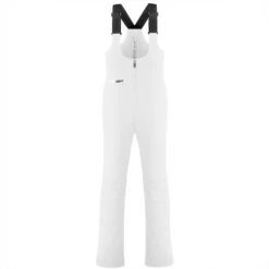 Salopette De Ski Stretch 0824 Poivre Blanc White Femme