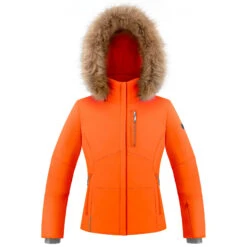 Veste Active Stretch Poivre Blanc 0802 Puffin Orange Fille