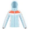 Veste Hybride Poivre Blanc 1004 Multico Whisper Blue Fille