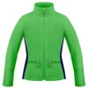 Veste En Micro-Polaire Poivre Blanc 1605 Multico Fizz Green Fille
