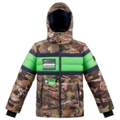 Veste Technique Poivre Blanc 0903 Camou Green Garçon