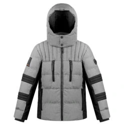Doudoune Synthétique Poivre Blanc 1215 Heather Grey Garçon