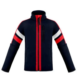 Veste Stretch En Polaire Poivre Blanc 1712 Gothic Blue5 Garçon