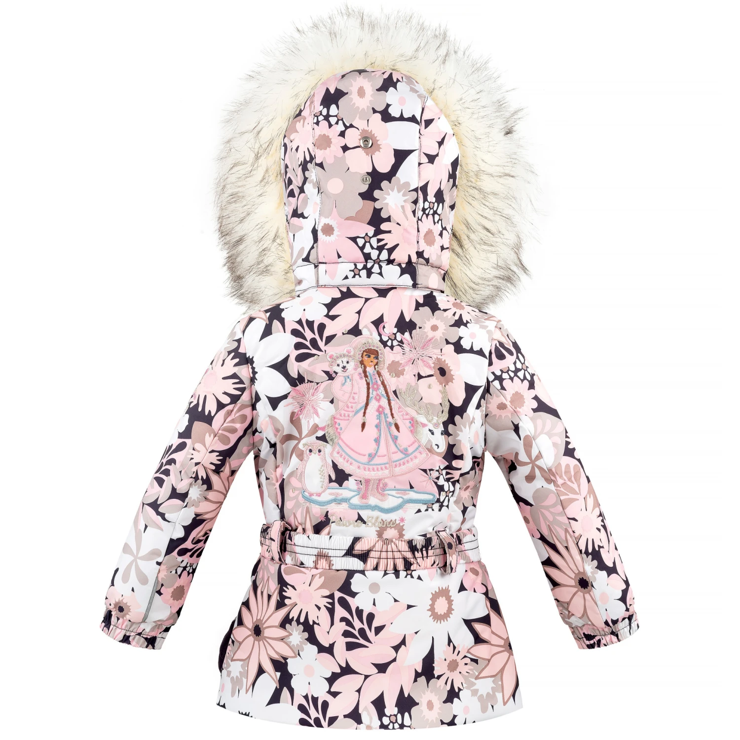 Veste Satinée Poivre Blanc 1003 Grove Pink Fille 2 Veste Satinée Poivre Blanc 1003 Grove Pink Fille – Image 2