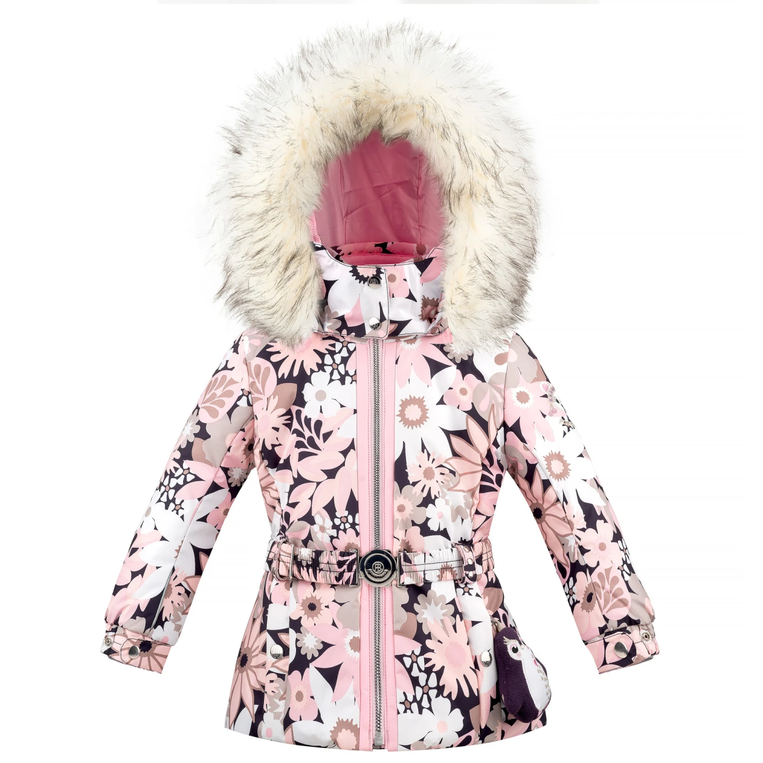 Veste Satinée Poivre Blanc 1003 Grove Pink Fille 1 Veste Satinée Poivre Blanc 1003 Grove Pink Fille