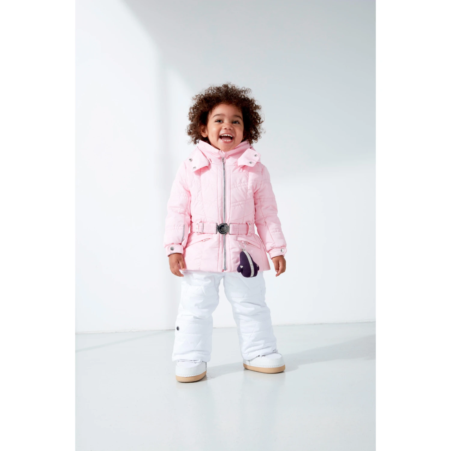 Veste Poivre Blanc 1002 Embo Angel Pink Fille 2 Veste Poivre Blanc 1002 Embo Angel Pink Fille – Image 2