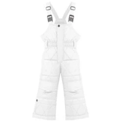 Salopette De Ski Matelassée 1025 Poivre Blanc White Garçon