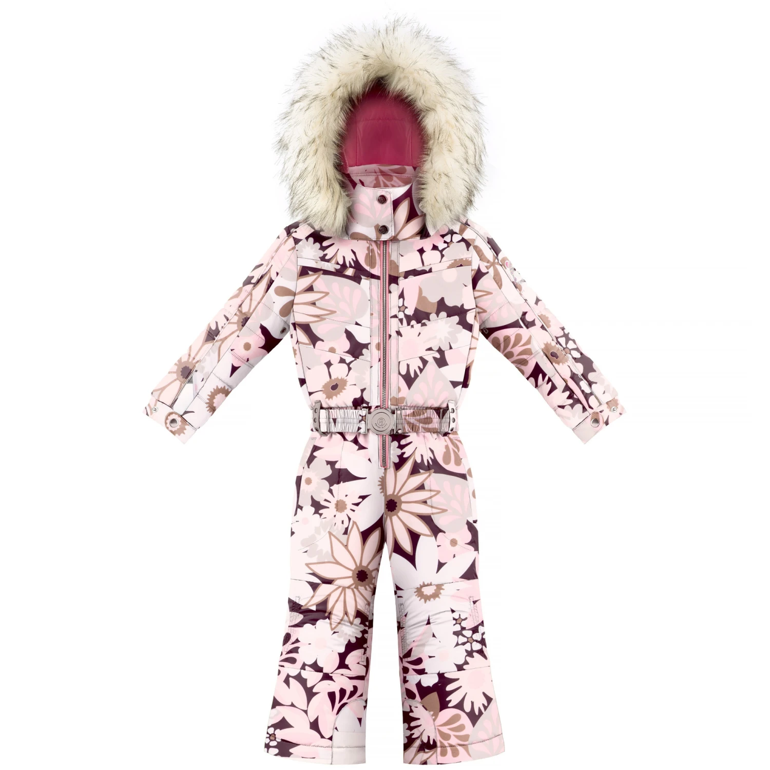 Combinaison De Ski A Motif Poivre Blanc 1030 Grove Pink Fille 1 Combinaison De Ski A Motif Poivre Blanc 1030 Grove Pink Fille