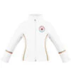 Veste Polaire Poivre Blanc 1605 White Fille