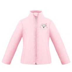 Veste En Polaire Brodée Poivre Blanc 1500 Angel Pink7 Fille