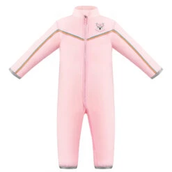 Combinaison En Polaire Poivre Blanc 1530 Angel Pink7 Garçon