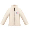 Veste En Polaire Éponge Poivre Blanc 1510 Teddy Offwhite Garçon