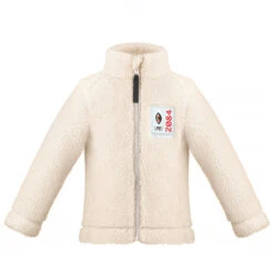 Veste En Polaire Éponge Poivre Blanc 1510 Teddy Offwhite Garçon