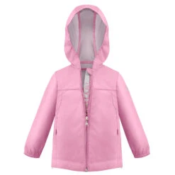 Veste Poivre Blanc Silver Coating Rain 2301 Palm Pink Fille