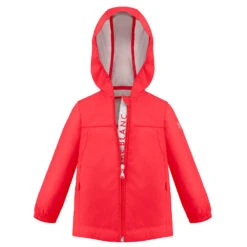 Veste Poivre Blanc Silver Coating Rain 2301 Techno Red Garçon