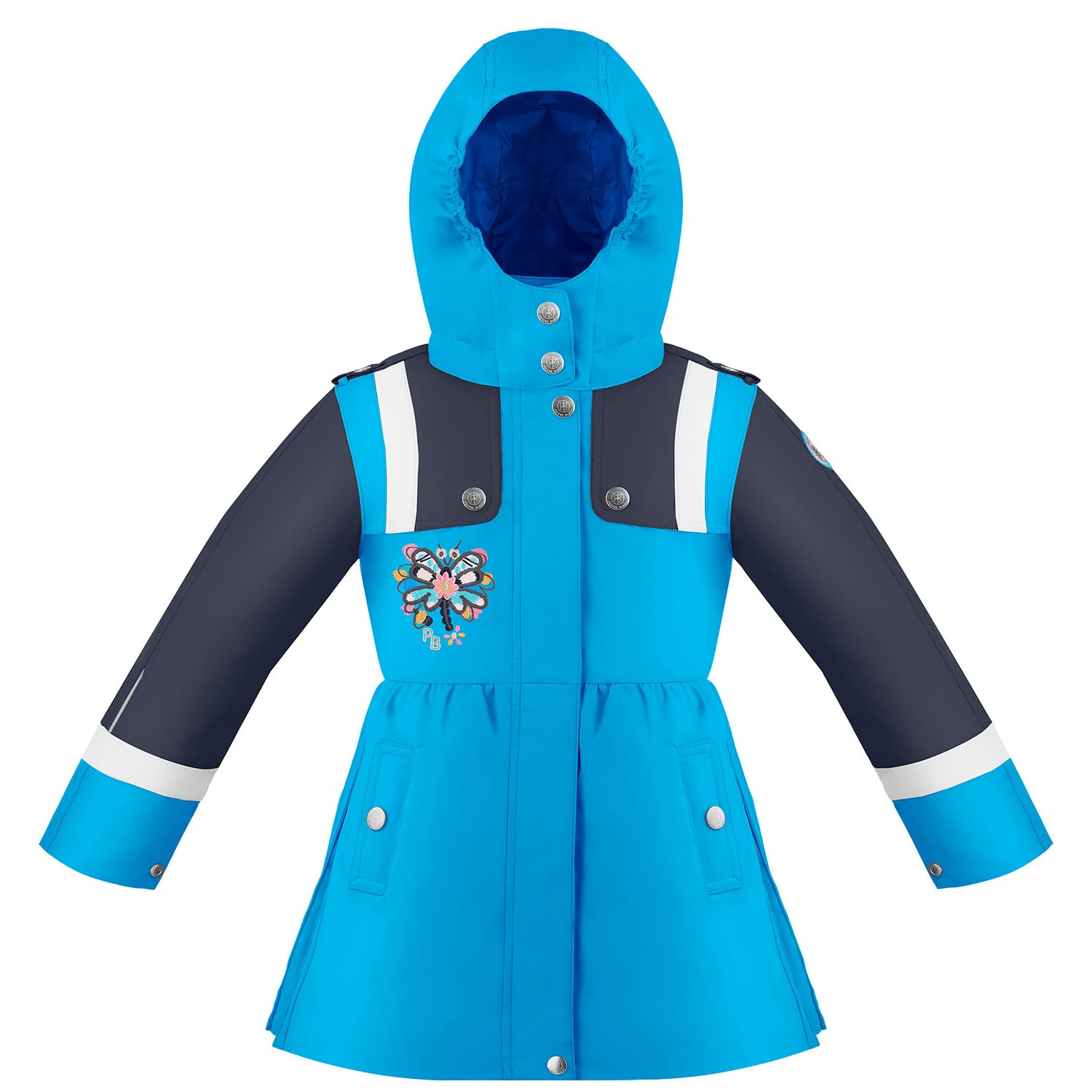 Veste Poivre Blanc Multico 3-In-1 Coat 2300 Multico Diva Blue 2 Fille 1 Veste Poivre Blanc Multico 3-In-1 Coat 2300 Multico Diva Blue 2 Fille