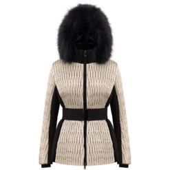 Veste De Ski Hybrid Poivre Blanc 0804 Glow Nacre White Femme