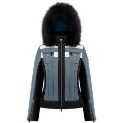 Veste De Ski Poivre Blanc 0806 Multico Thunder Grey Femme