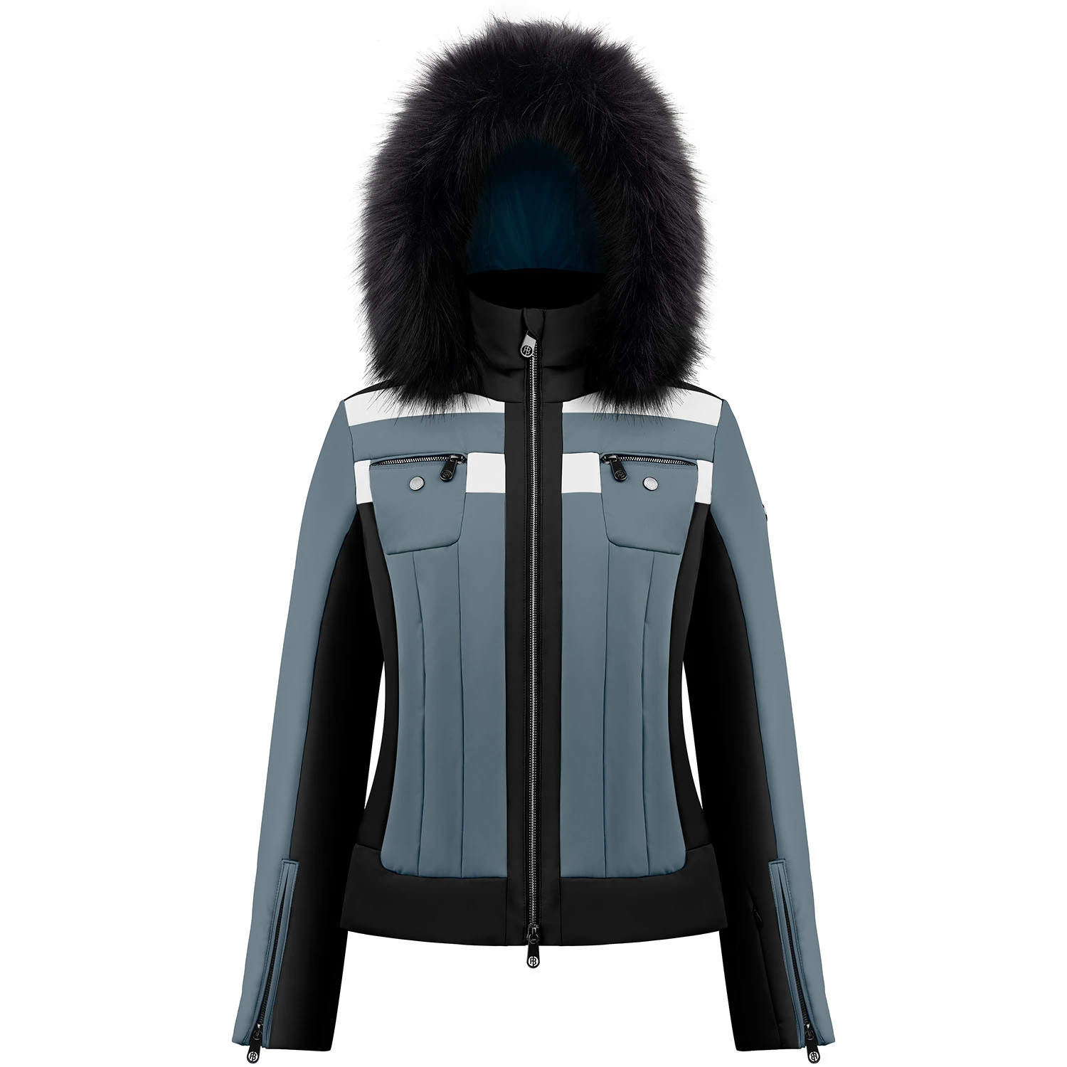 Veste De Ski Poivre Blanc 0806 Multico Thunder Grey Femme 1 Veste De Ski Poivre Blanc 0806 Multico Thunder Grey Femme