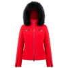 Veste De Ski Poivre Blanc 0806 Scarlet Red 8 Femme