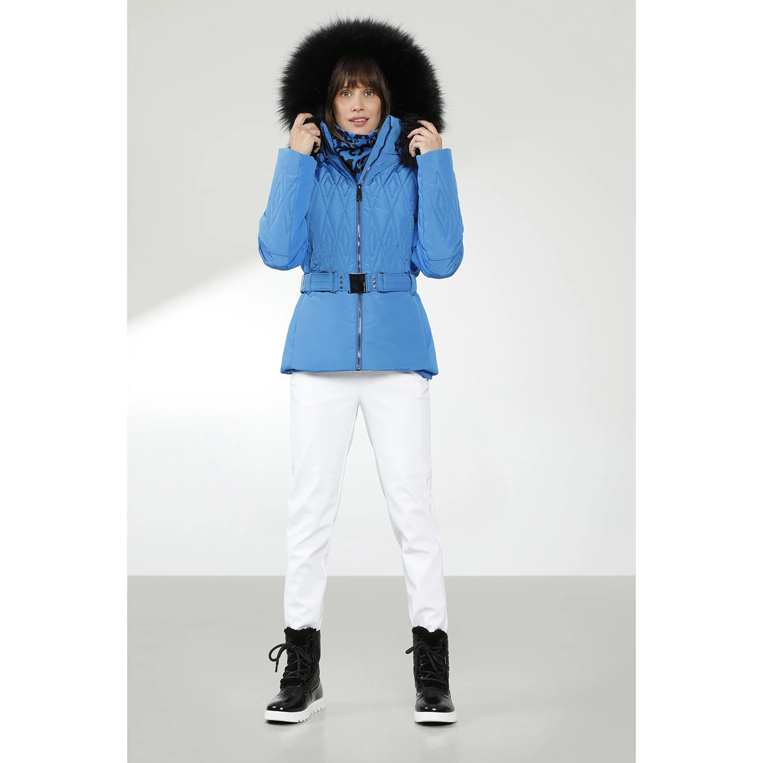 Veste De Ski Hybrid Poivre Blanc 1003 Gothic Blue 6 Femme 2 Veste De Ski Hybrid Poivre Blanc 1003 Gothic Blue 6 Femme – Image 2